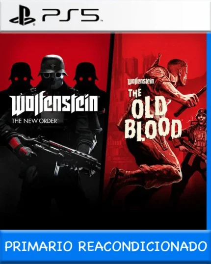 Ps5 Digital Wolfenstein The Two-Pack Primario Reacondicionado