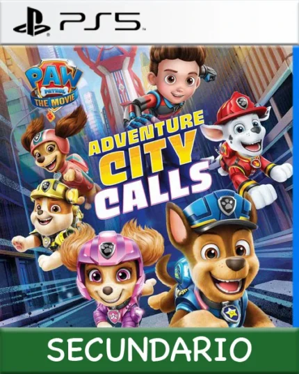 Ps5 Digital PAW Patrol The Movie Adventure City Calls Secundario