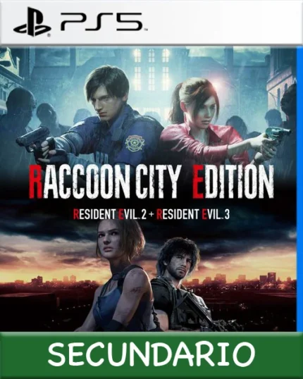 Ps5 Digital RACCOON CITY EDITION Secundario