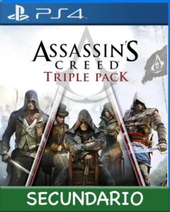 Ps4 Digital Assassin's Creed Triple Pack: Black Flag