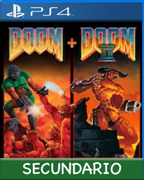 Ps4 Digital DOOM + DOOM II Secundario