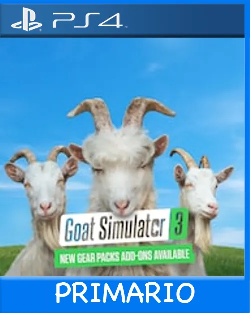 Ps4 Digital Goat Simulator 3 Primario