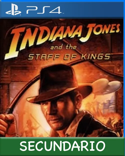 Ps4 Digital Indiana Jones and the Staff of Kings Secundario