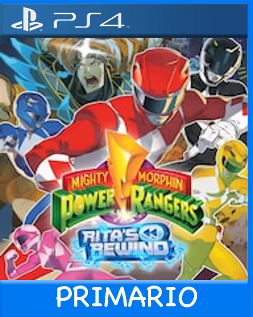 Ps4 Digital Mighty Morphin Power Rangers: Rita's Rewind Primario