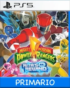 Ps5 Digital Mighty Morphin Power Rangers: Rita's Rewind Primario