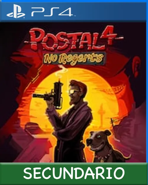 Ps4 Digital POSTAL 4: No Regerts Secundario