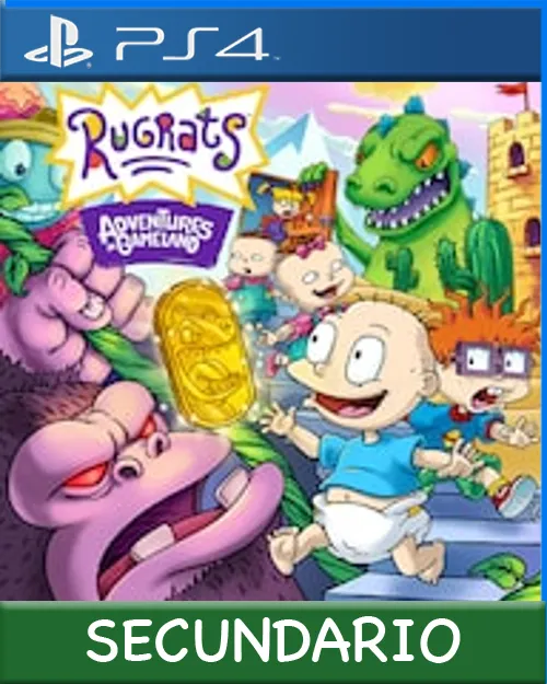 Ps4 Digital Rugrats: Adventures in Gameland Secundario