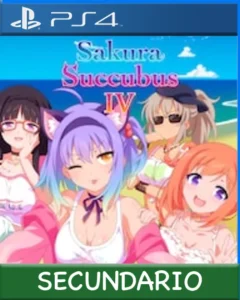 Ps4 Digital Sakura Succubus 4 Secundario