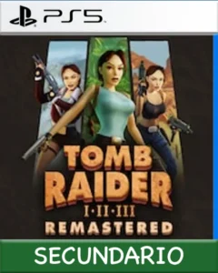 Ps5 Digital Tomb Raider I-III Remastered Starring Lara Croft Secundario