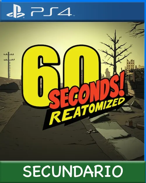 Ps4 Digital 60 Seconds! Reatomized Secundario