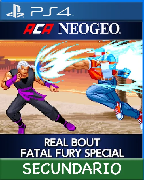 Ps4 Digital ACA NEOGEO REAL BOUT FATAL FURY SPECIAL Secundario