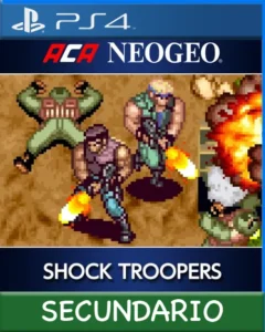 Ps4 Digital ACA NEOGEO SHOCK TROOPERS Secundario