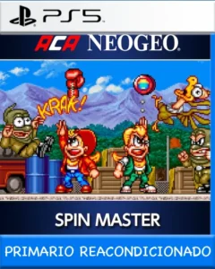 Ps5 Digital ACA NEOGEO SPIN MASTER Primario Reacondicionado