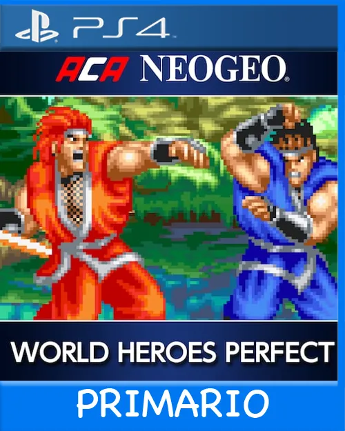 Ps4 Digital ACA NEOGEO WORLD HEROES PERFECT Primario