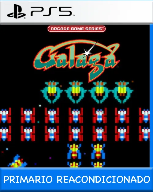 Ps5 Digital ARCADE GAME SERIES: GALAGA Primario Reacondicionado