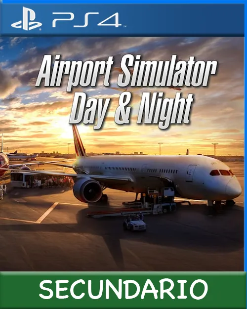 Ps4 Digital Airport Simulator: Day & Night Secundario