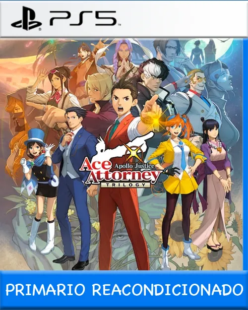 Ps5 Digital Apollo Justice: Ace Attorney Trilogy Primario Reacondicionado