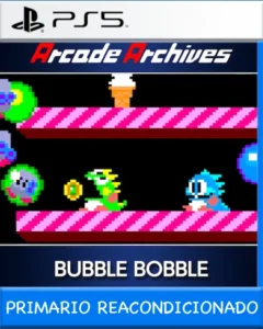 Ps5 Digital Arcade Archives BUBBLE BOBBLE Primario Reacondicionado