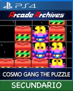 Ps4 Digital Arcade Archives COSMO GANG THE PUZZLE Secundario