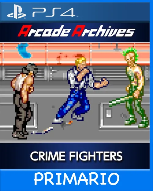 Ps4 Digital Arcade Archives CRIME FIGHTERS Primario