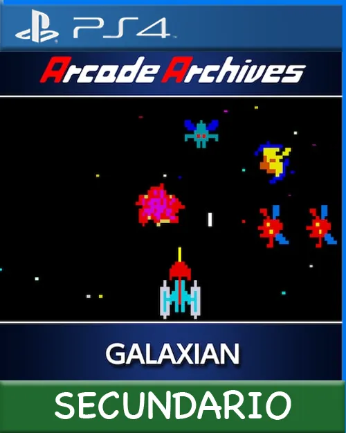 Ps4 Digital Arcade Archives GALAXIAN Secundario