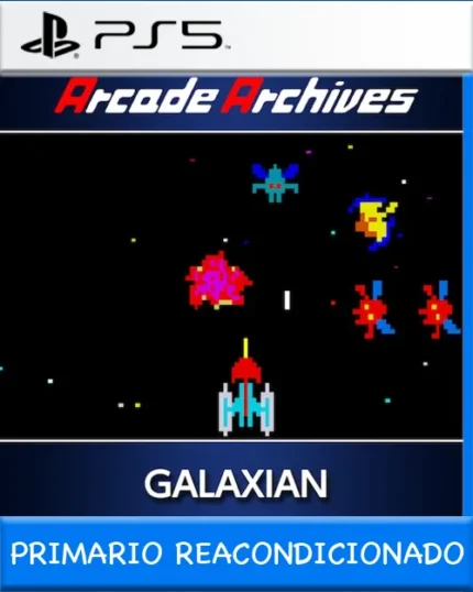 Ps5 Digital Arcade Archives GALAXIAN Primario Reacondicionado