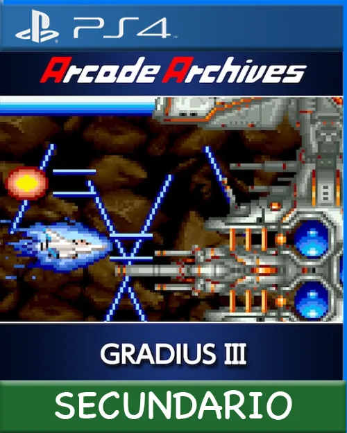 Ps4 Digital Arcade Archives GRADIUS III Secundario