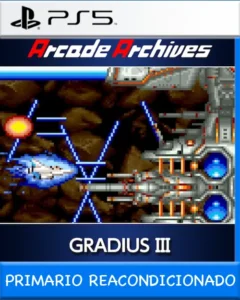 Ps5 Digital Arcade Archives GRADIUS III Primario Reacondicionado