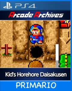 Ps4 Digital Arcade Archives Kid's Horehore Daisakusen Primario