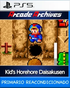 Ps5 Digital Arcade Archives Kid's Horehore Daisakusen Primario Reacondicionado