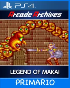 Ps4 Digital Arcade Archives LEGEND OF MAKAI Primario