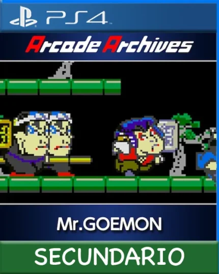 Ps4 Digital Arcade Archives Mr.GOEMON Secundario