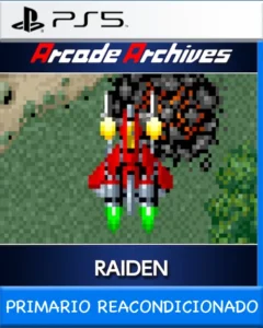 Ps5 Digital Arcade Archives RAIDEN Primario Reacondicionado