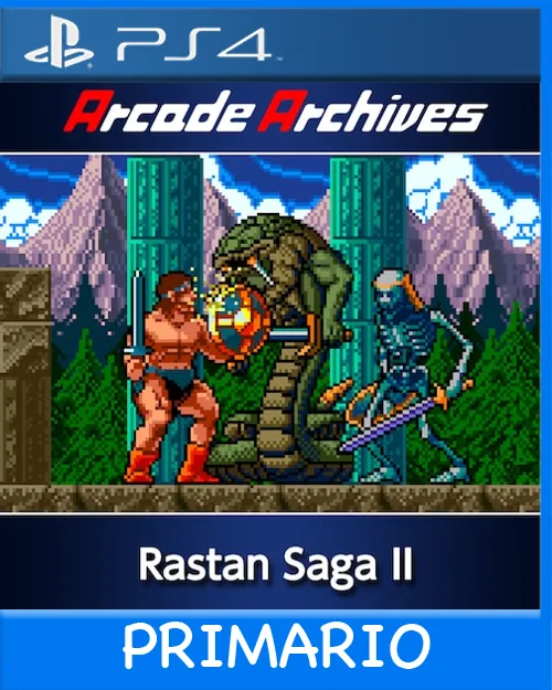 Ps4 Digital Arcade Archives Rastan Saga II Primario