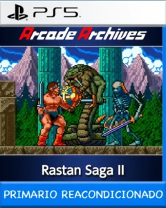 Ps5 Digital Arcade Archives Rastan Saga II Primario Reacondicionado