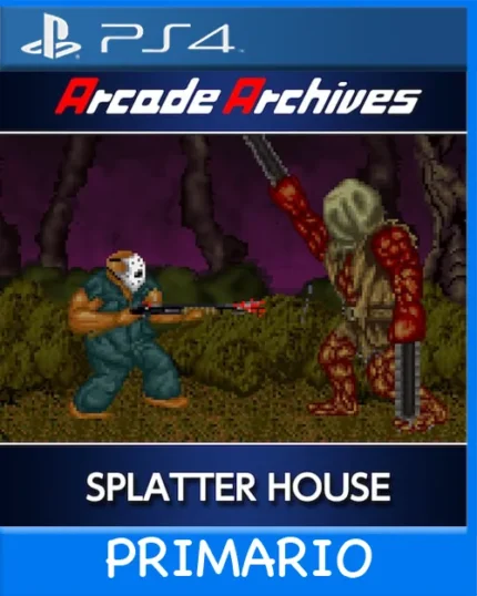 Ps4 Digital Arcade Archives SPLATTER HOUSE Primario