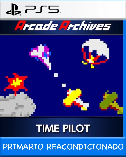 Ps5 Digital Arcade Archives TIME PILOT Primario Reacondicionado