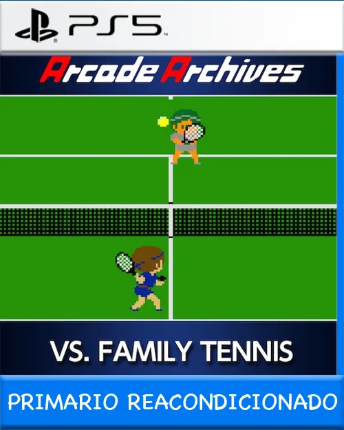 Ps5 Digital Arcade Archives VS. FAMILY TENNIS Primario Reacondicionado