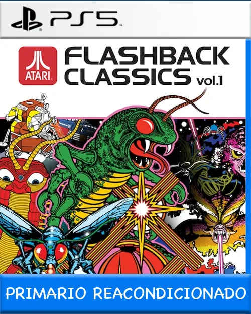 Ps5 Digital Atari Flashback Classics Vol. 1 Primario Reacondicionado