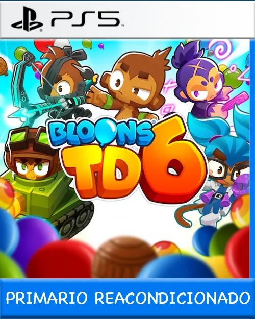 Ps5 Digital Bloons TD 6 Primario Reacondicionado