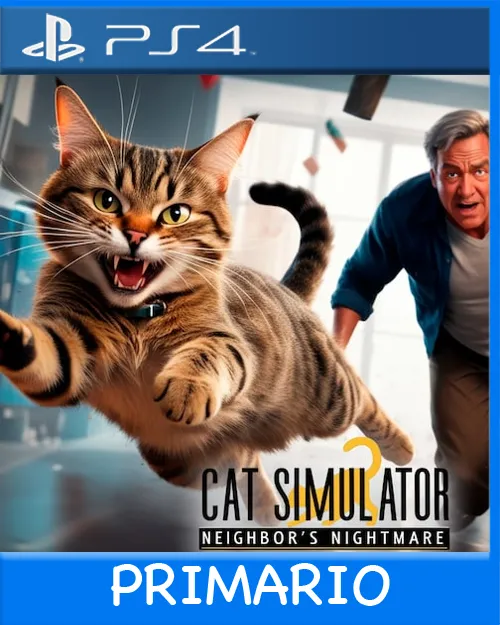 Ps4 Digital Cat Simulator: Neighbor's Nightmare Primario