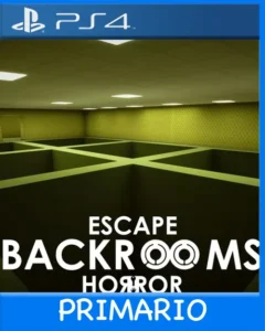 Ps4 Digital ESCAPE - BACKROOMS HORROR Primario