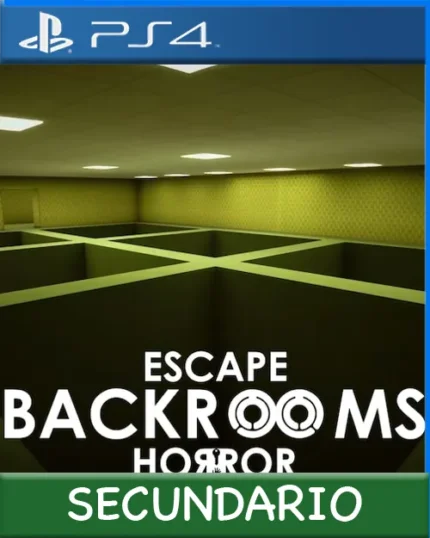 Ps4 Digital ESCAPE - BACKROOMS HORROR Secundario