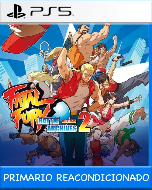 Ps5 Digital FATAL FURY™ BATTLE ARCHIVES VOL.2 Primario Reacondicionado