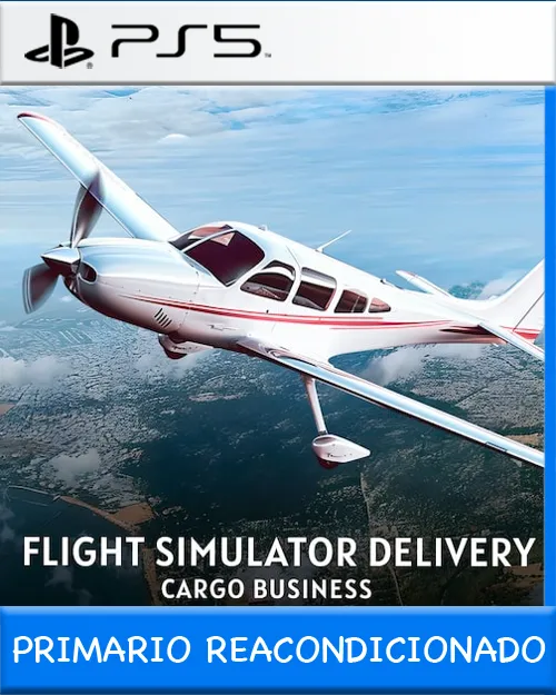 Ps5 Digital Flight Simulator Delivery: Cargo Business Primario Reacondicionado