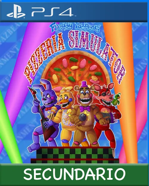 Ps4 Digital Freddy Fazbear's Pizzeria Simulator Secundario