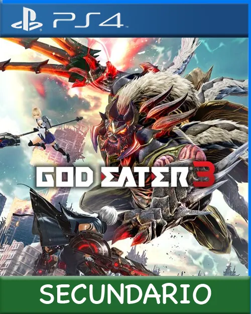 Ps4 Digital GOD EATER 3 Secundario