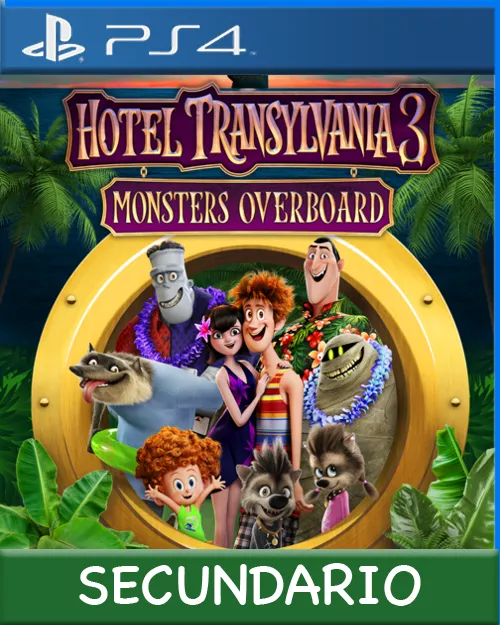 Ps4 Digital Hotel Transylvania 3 Monsters Overboard Secundario