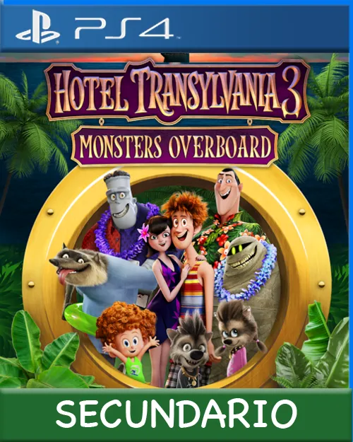 Ps4 Digital Hotel Transylvania 3 Monsters Overboard Secundario