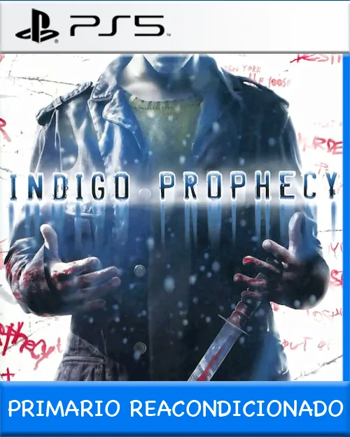 Ps5 Digital INDIGO PROPHECY Primario Reacondicionado